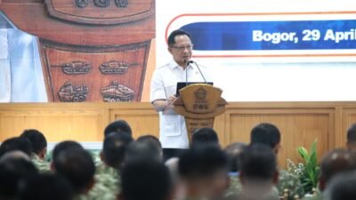 Mendagri Tito Apresiasi Jajaran TNI, Jaga Inflasi dan Stabilitas Nasional