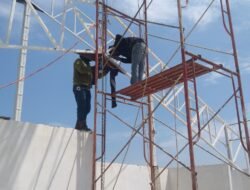 Babinsa Kwasen Terus Dampingi Pembangunan KDKMP, Perkuat Perekonomian Desa