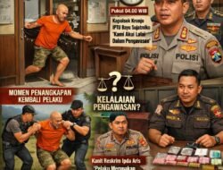 Terduga Pengedar Psikotropika Kabur dan Berhasil Ditangkap Kembali; Kapolsek Akui Lalai Dalam Pengawasan