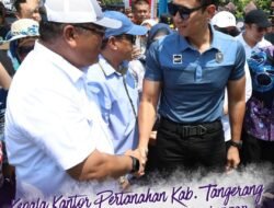 Kepala Kantor Pertanahan Kab. Tangerang Dampingi Menko AHY dalam Kunjungan Lapangan Penanganan Permukiman