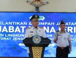 Perkuat Barisan Pemasyarakatan, Kakanwil Ditjenpas Aceh Lantik 33 Pejabat Manajerial Baru