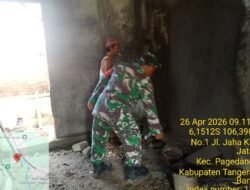 Progres 87% RTLH Kodim 0510, Babinsa Turun Langsung