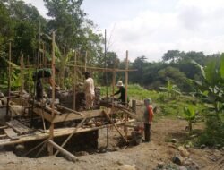 Pembangunan Jembatan Perintis Garuda Tahap IV di Desa Blimbing Capai Progres 39,8 Persen