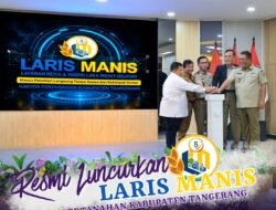 KANTOR PERTANAHAN KABUPATEN TANGERANG RESMI LUNCURKAN LARIS MANIS