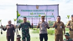 Kodim Pemalang Tanam 1.000 Pohon Mangrove Serentak, Perkuat Pembinaan Teritorial dan Pelestarian Lingkungan Pesisir