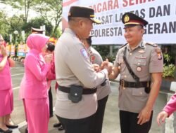 Dipimipin Kapolresta Tangerang, Jabatan Kasat Lantas dan Kasat Samapta Diserahterimakan