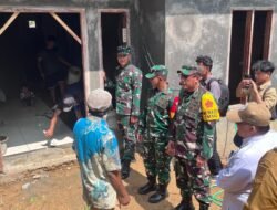 Kunjungan Tim Wasev Jadi Momentum Evaluasi Percepatan Pembangunan TMMD di Desa Krangean