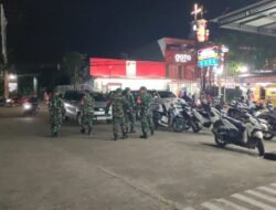 Koramil 10/Sepatan Gelar Patroli Maung, Tingkatan Kamtibmas di Wilayah