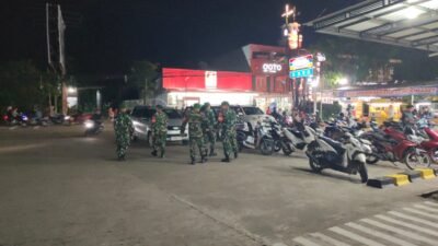 Koramil 10/Sepatan Gelar Patroli Maung, Tingkatan Kamtibmas di Wilayah