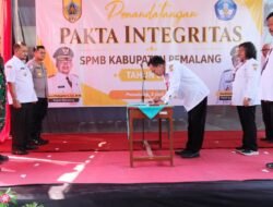 Jaga SPMB 2026 Tetap Bersih, Bupati dan Forkopimda Pemalang Teken Pakta Integritas Bersama