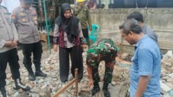 Danramil Pasar Kemis Hadiri Pembangunan RTLH di Desa Ketos