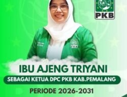 PKB Pemalang Resmi Dipimpin Ajeng Triyani 2026-2031, Pimpinan DPRD Slamet Ramuji: Momentum Bawa Partai Lebih Progresif