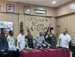 Yonif 410/Alugoro berhasil merebut hati 37 OPM kembali ke NKRI ‎