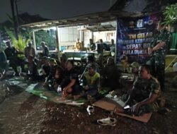 Penuh Keakraban, Kodim 0711/Pemalang Gelar Nobar Piala Dunia Sepak Bola Gembira Bersama Masyarakat