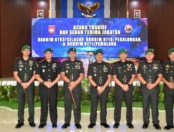 TIGA DANDIM JAJARAN KOREM 071/WIJAYAKUSUMA RESMI BERGANTI, ESTAFET KEPEMIMPINAN UNTUK PENGABDIAN YANG LEBIH BAIK