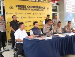 Ngaku Polisi Kemudian Peras Warga, Enam Orang Diamankan Polresta Tangerang