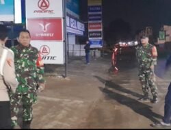 Sinergi Koramil 07/Kresek dan Polsek Lakukan Patroli Bersama Amankan Wilayah Rawan Begal
