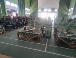Prajurit, PNS dan Persit KCK Cabang XXI Kodim 0711/Pemalang Terima Pembinaan Mental, Rohani dan Penyuluhan Hukum dari Korem 071/Wijayakusuma