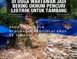 Diduga Ada Upaya Mempengaruhi Independensi Jurnalis, Pemberitaan Tambang Emas Ilegal Gunung Guruh Kembali Jadi Sorotan