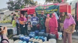Kodim 0711/Pemalang Salurkan Bantuan Air Bersih untuk Warga Desa Gombong yang Terdampak Kekeringan