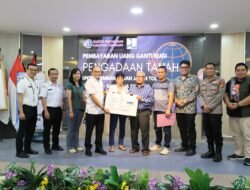 Kantor Pertanahan kabupaten tangerang, Melaksanakan kegiatan pembayaran uang ganti rugi pengadaan tanah pembangunan jalan tol serpong-balaraja seksi 2a