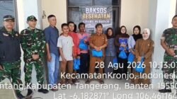 Perkuat Kemanunggalan TNI dengan Rakyat, Koramil 08/Kronjo Gelar Komsos dan Baksos “Jaga Jakarta On The Spot”
