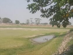 Waduk Sumur Karang di Kronjo Mengering, Petani Berharap Segera Dinormalisasi