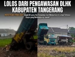 Diduga Berasal dari PT Xin Yuan, Timbunan Limbah B3 di Matagara Kembali Jadi Sorotan” Kemana Fungsi Pengawasan DLHK Kabupaten Tangerang