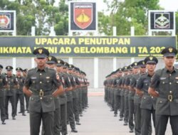 839 Prajurit TNI AD Resmi Dilantik, Pangdam IV/Diponegoro Tutup Dikmata Gelombang II 2026