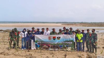 Kegiatan AKSI Penanaman Satu Juta POHON di Way Lubuk Lampung Selatan