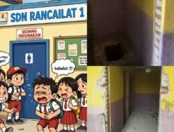 SDN Rancailat 1 Kresek Butuh Fasilitas Toilet, Siswa Masih Gunakan Toilet Bersama Guru