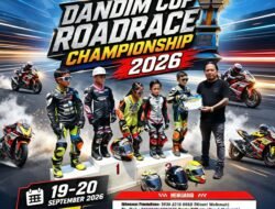 Sirkuit Pantai Widuri Jadi Tuan Rumah Dandim Cup Roadrace Championship 2026 Semarak HUT TNI ke-81