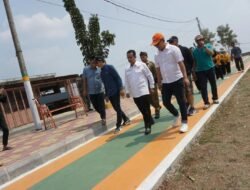 Wujud Nyata Kepedulian BUMN, Warga Limpung Batang Kini Nikmati Jogging Track 400 Meter di Lapangan Cokronegoro Lewat Fasilitasi Rizal Bawazier