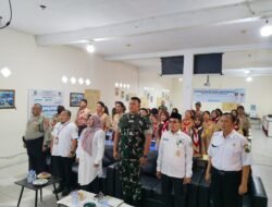 Kasdim 0510/Trs Lauching Ekstrakurikuler Korps Kadet KKRI di SMKN 4