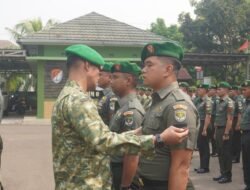 Dandim 0510/Tigaraksa Pimpin Korp Rapot Kenaikan Pangkat Personel Bintara dan Tamtama Periode 1 Oktober 2026