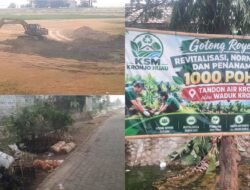KSM Kronjo Ambil Langkah Strategis, Normalisasi Waduk Sumur Karang dan Tanam Seribu Pohon