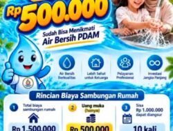 Akhir Tahun Penuh Berkah, Tirta Mulia Pemalang Beri Kemudahan Pasang Air Bersih Dengan Cicilan Ringan 10 Kali