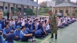 Danramil Cikupa Turun ke Sekolah, Siswa, Siswi SMKN 14 Cikupa Tidak Ikut Aksi Unras